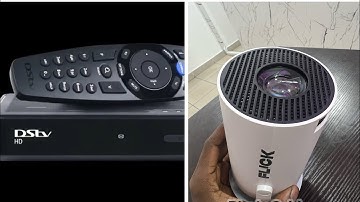 How to Watch Dstv on Flick mini projector