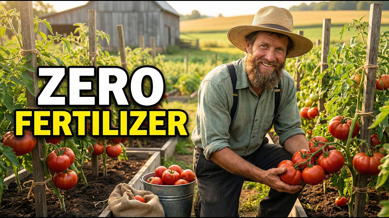 How Amish Grow Giant Tomatoes Without a Single Drop of Fertilizer