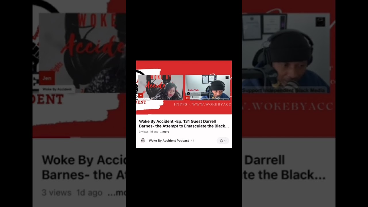 🗣️New episode alert! #WokeByAccident Podcast featuring Darrell Barnes (ATBP)
