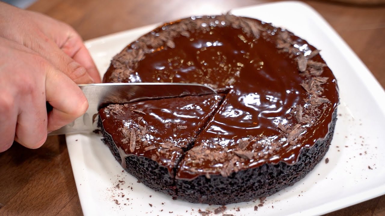 НЕТ МОЛОКУ! НЕТ ЯЙЦА! Пушистый постный шоколадный торт за 5 минут БЕЗ МИКСЕРА!