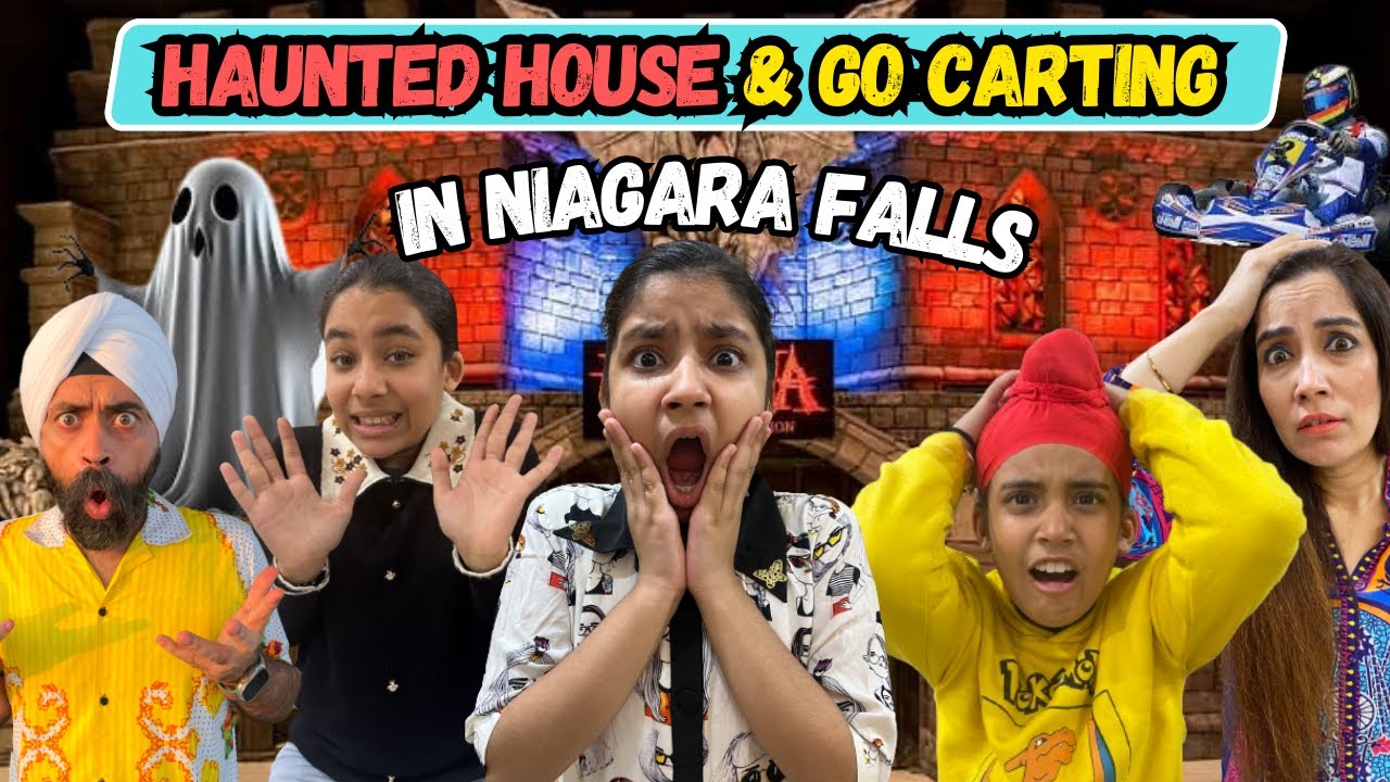 Haunted House & Go Carting In Niagara Falls | RS 1313 VLOGS | Ramneek Singh 1313