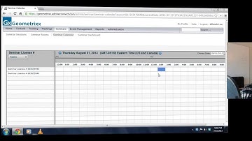 Seminar Session Scheduling in Adobe Connect 9.1