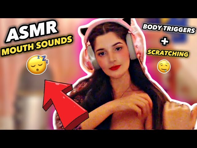 Relajandote con lo que tengo puesto y mi cuerpo + M0UTH sounds - ASMR