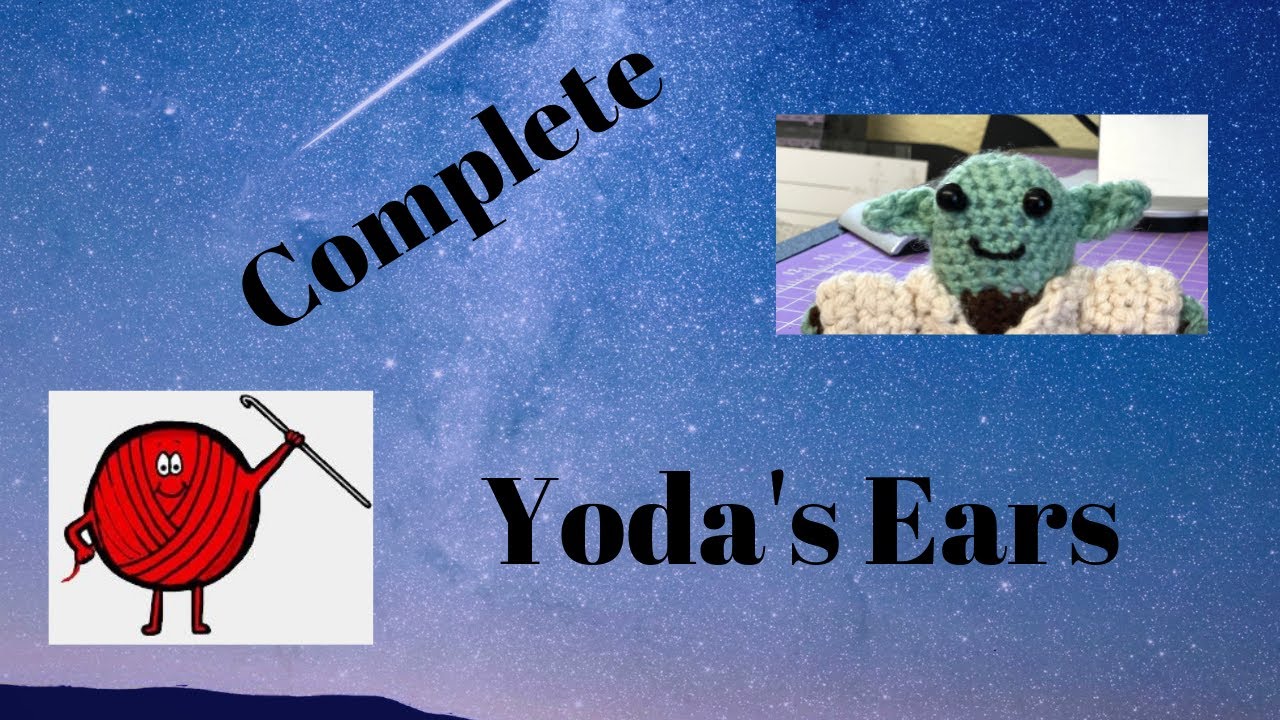 Star Wars Crochet Kit: Yoda's Ears