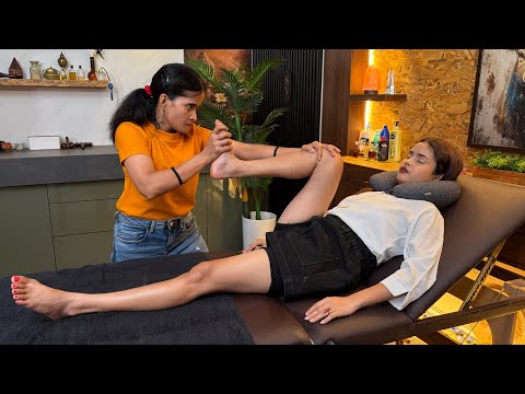 Watch This Amazing Leg Reflexology 😱 For Most Relaxing Sleep Experience 😴 