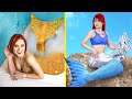 Rich vs Broke Mermaid / 19 Funny Situations