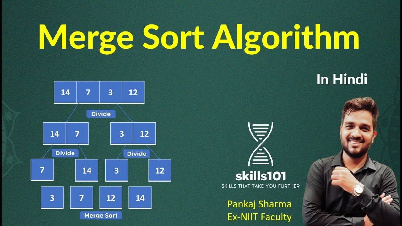 Mastering Merge Sort: A Step-by-Step Guide | Skills101 Hindi - YouTube