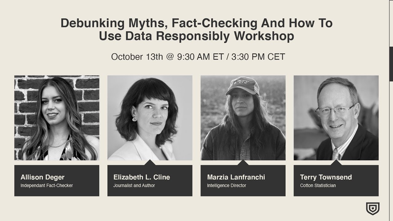 Debunking Myths, Fact-Checking, and How To Use Data Responsibly
