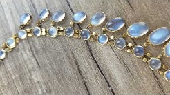 Moonstone necklace