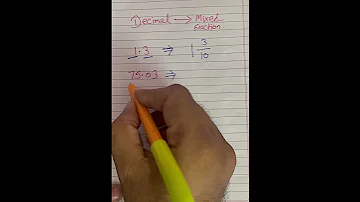 How To Convert Decimal Into Mixed Fraction Youtubeshorts Youtube Trending Shortvideo Education 