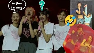 Blackpink funny moments at Thailand D-1-2 bornpink Asia world tour#blackpink #bornpink #worldtour