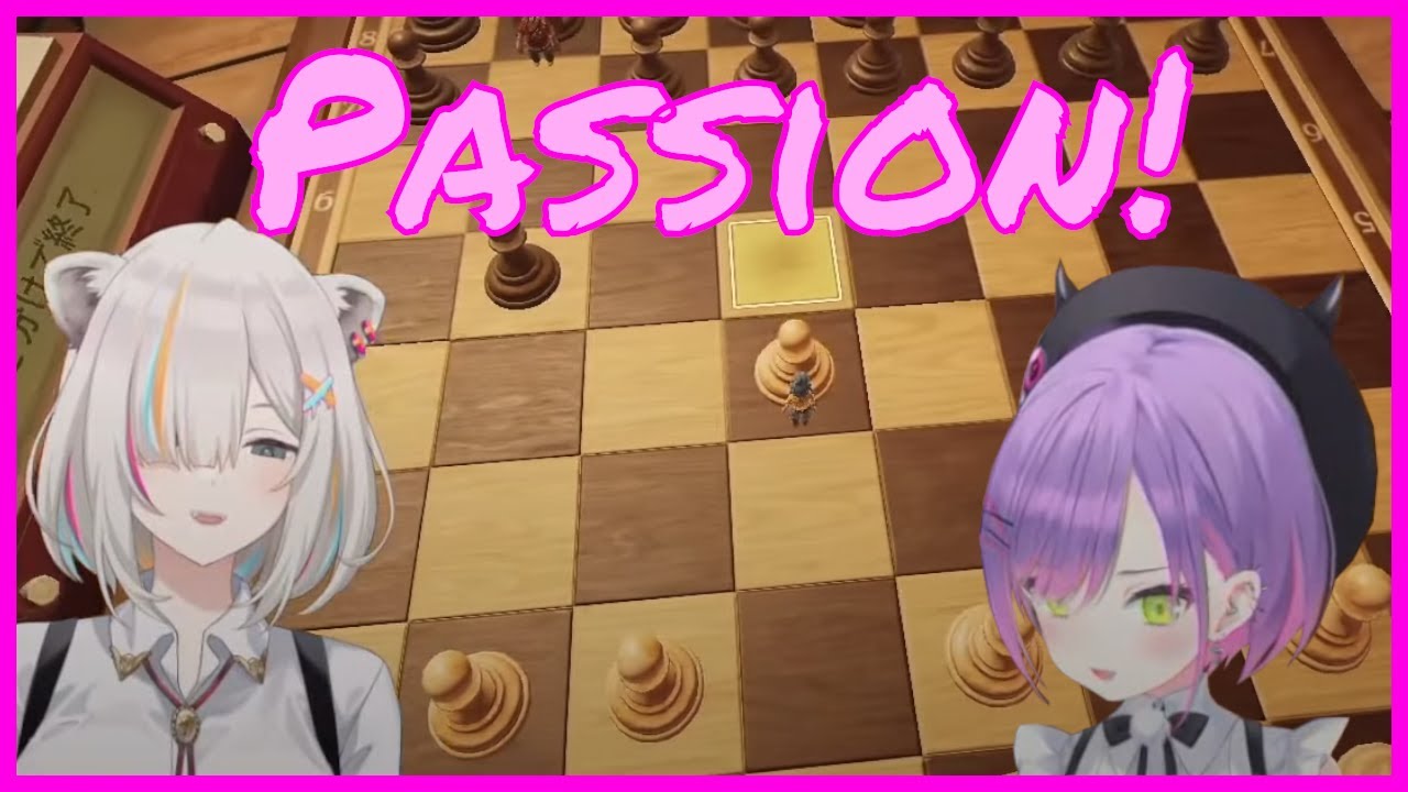 Towa and Botan's Chess Game of Passion and Friendship [Hololive]