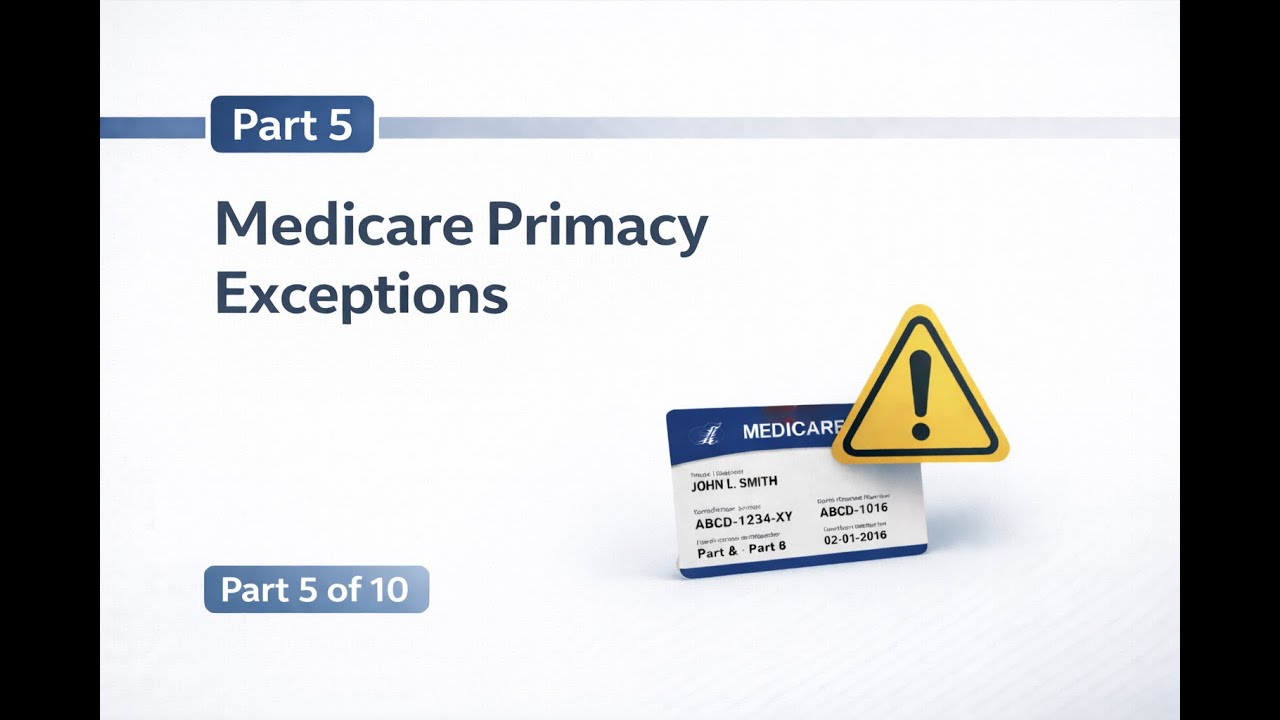 Part 5 Medicare Primacy Exceptions