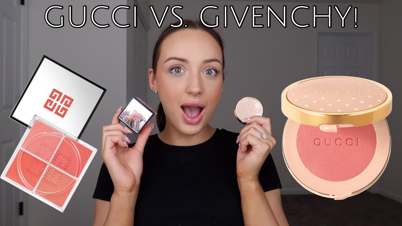 🌹 GUCCI MADE ME BLUSH // Review of the Gucci Luminous Matte Beauty Blush  in Silky Rose on Fair Skin 