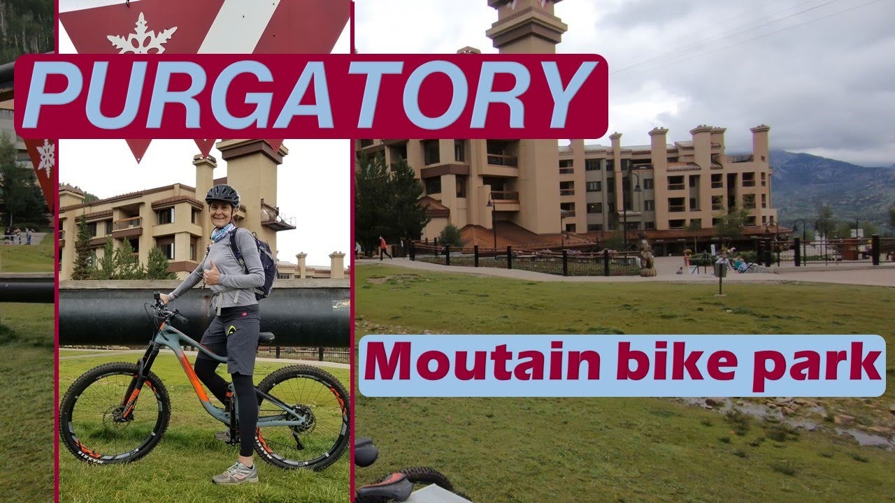 Purgatory Mountain Bike Park Downhill MTB on ShangriLa Trail a