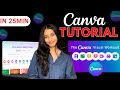 👉 Learn Canva in 20 Minutes 🔥 | Full Canva Tutorial for Beginners (Step-by-Step Course)