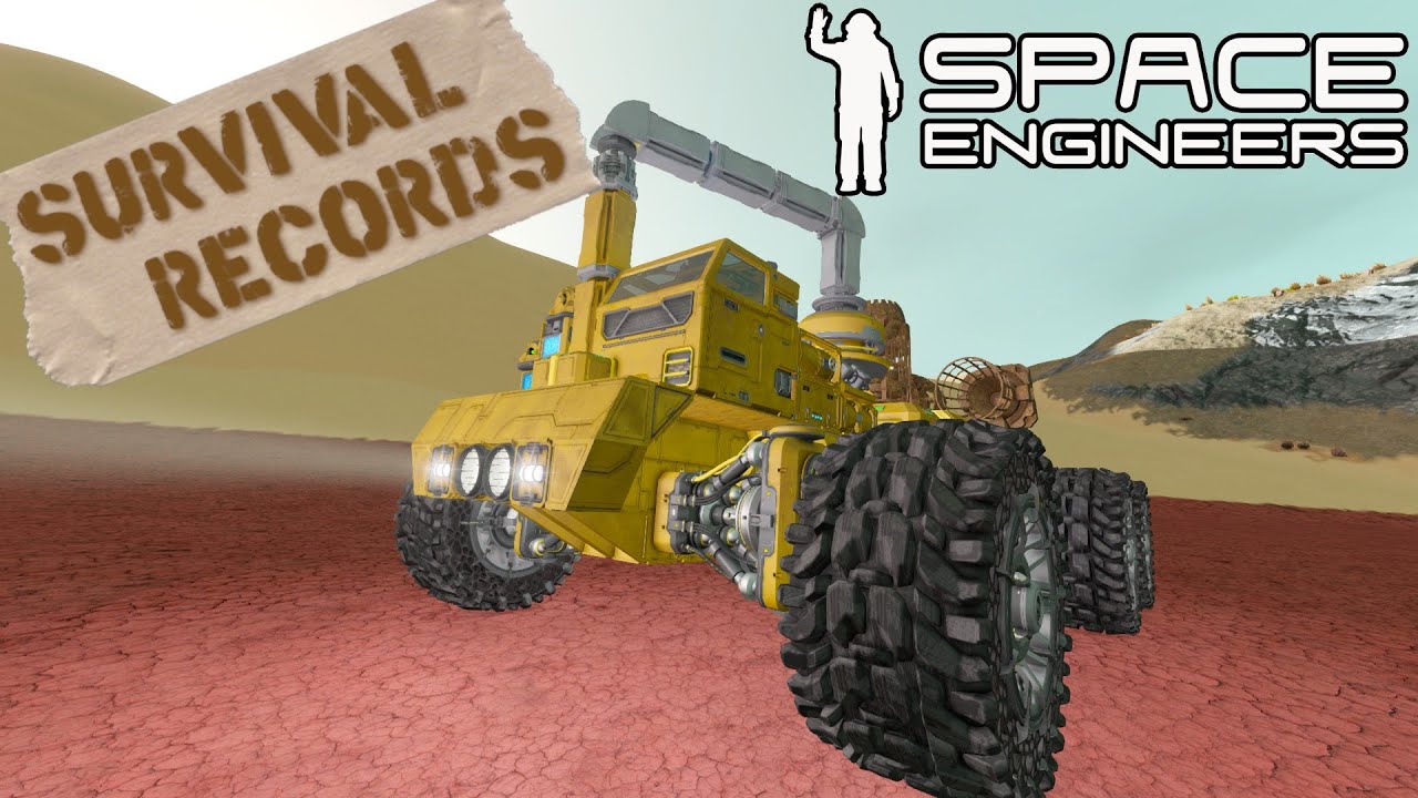Survival Records, Space Engineers "Scrapyard" - YouTube