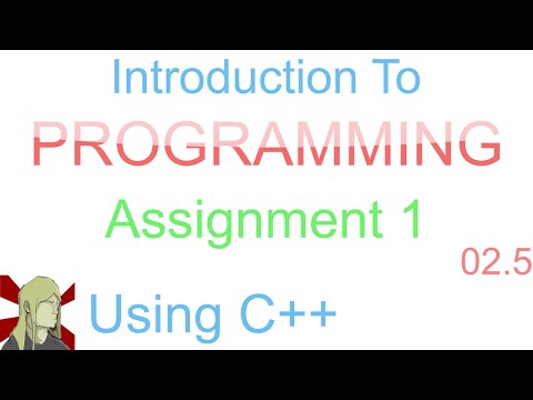 Introduction To Programming 2.5: Assignment 1