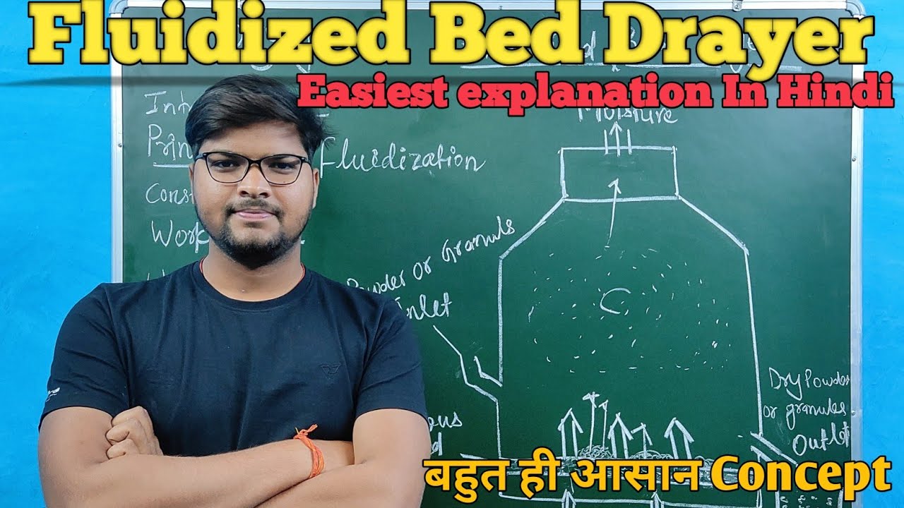 Fluidized Bed Dryer।Principle,Construction,Working and Uses of Fluidized Bed Dryer।Drying
