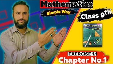 LECTURE#1 Exercise 1.1 MATRICES UNIT 1 CLASS 9 MATHEMATICS KPK BOARD 