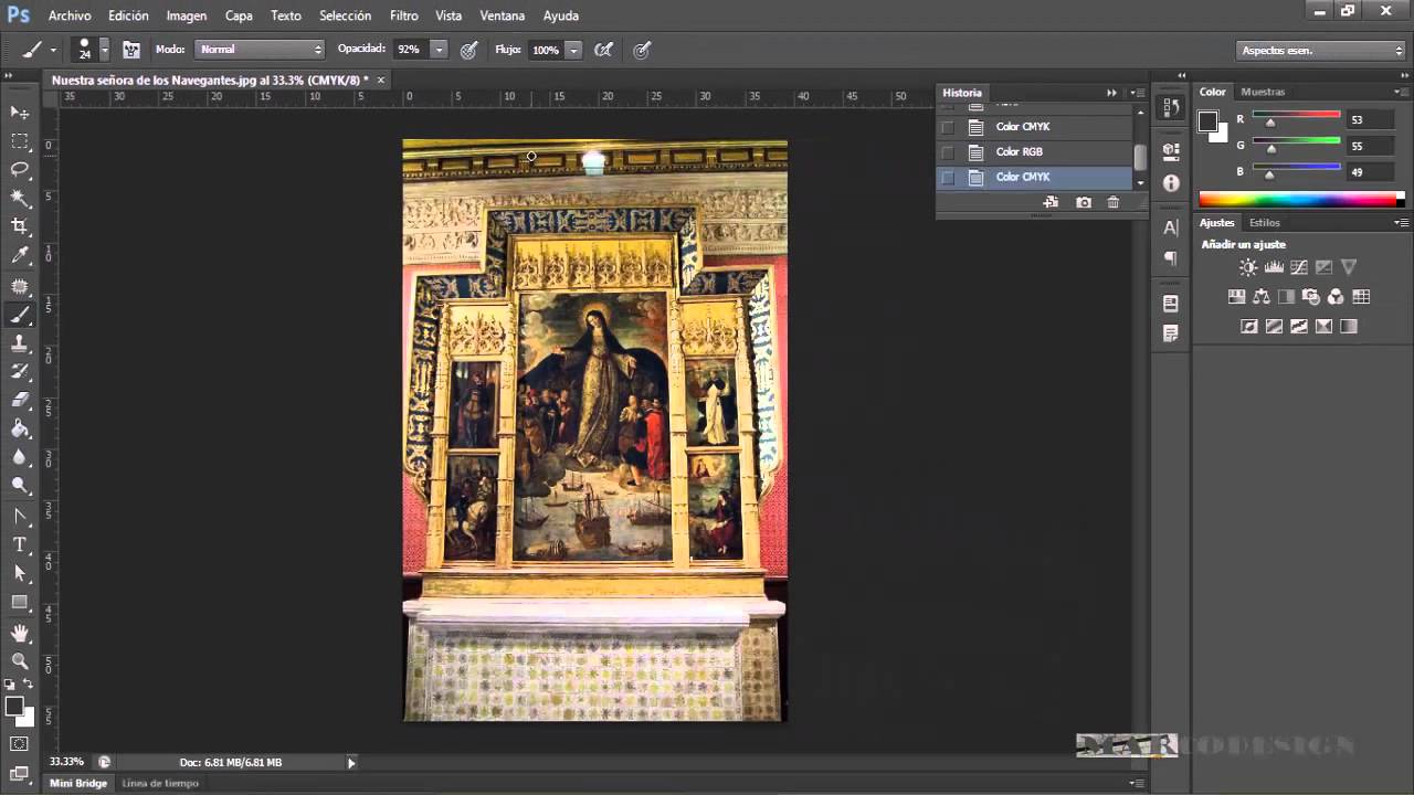 Maquetación Indesign Maquetación - Colocar imagen en Indesign. - YouTube