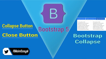 Bootstrap Collapse Açılabilir Alanlar  - Bootstrap 5 ile Responsive Tasarım Dersleri 2020