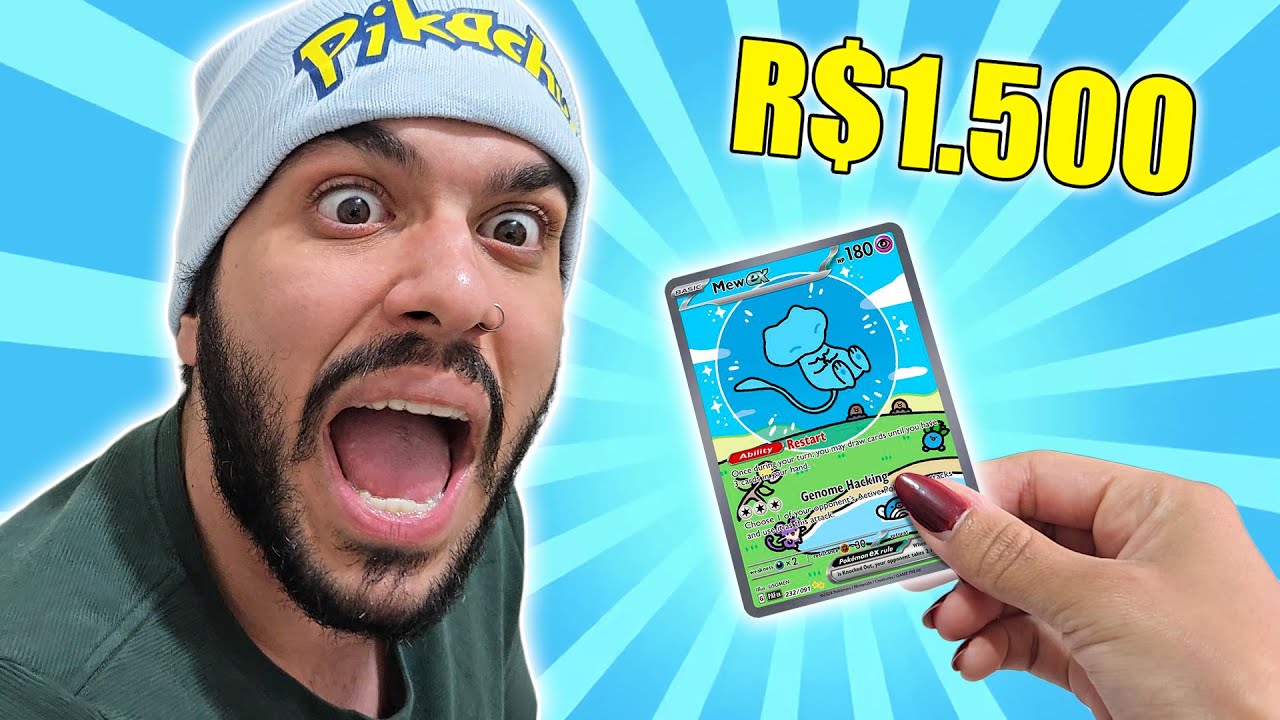 TIRAMOS A CARTA MAIS RARA DA COLEÇÃO!