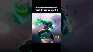 Hulk Six Infinity Stones Form in Marvel Zombies 🗿 #marvel #edit #fanedit #avengers