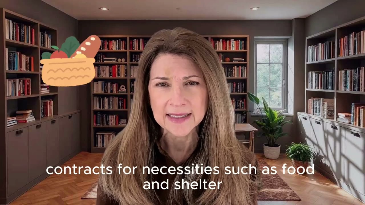 Can you legally enter into a contract with a minor?