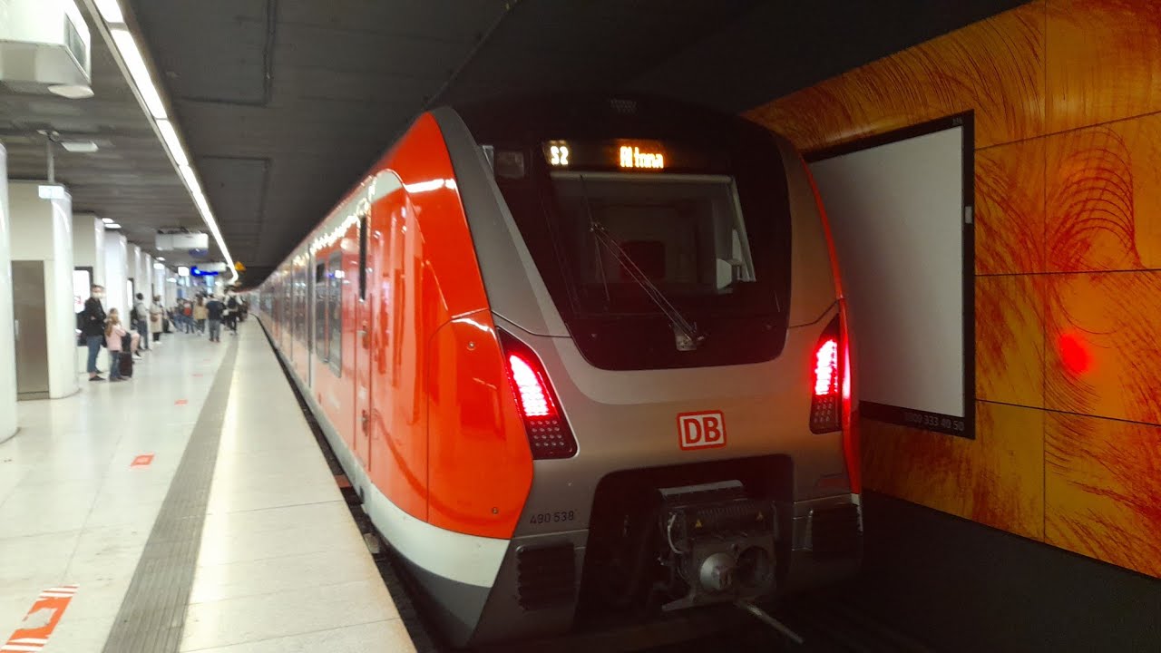 S-Bahn Hamburg Mitfahrt von Neugraben bis Altona in der BR 490 auf der S31 Komplette Linie