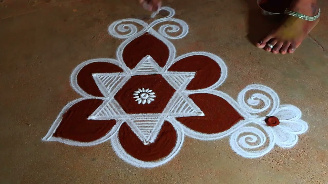 Maasi masam🌹 special padi kolam 3*2 🌹pandaga muggulu designs 🌹 padi kolam designs