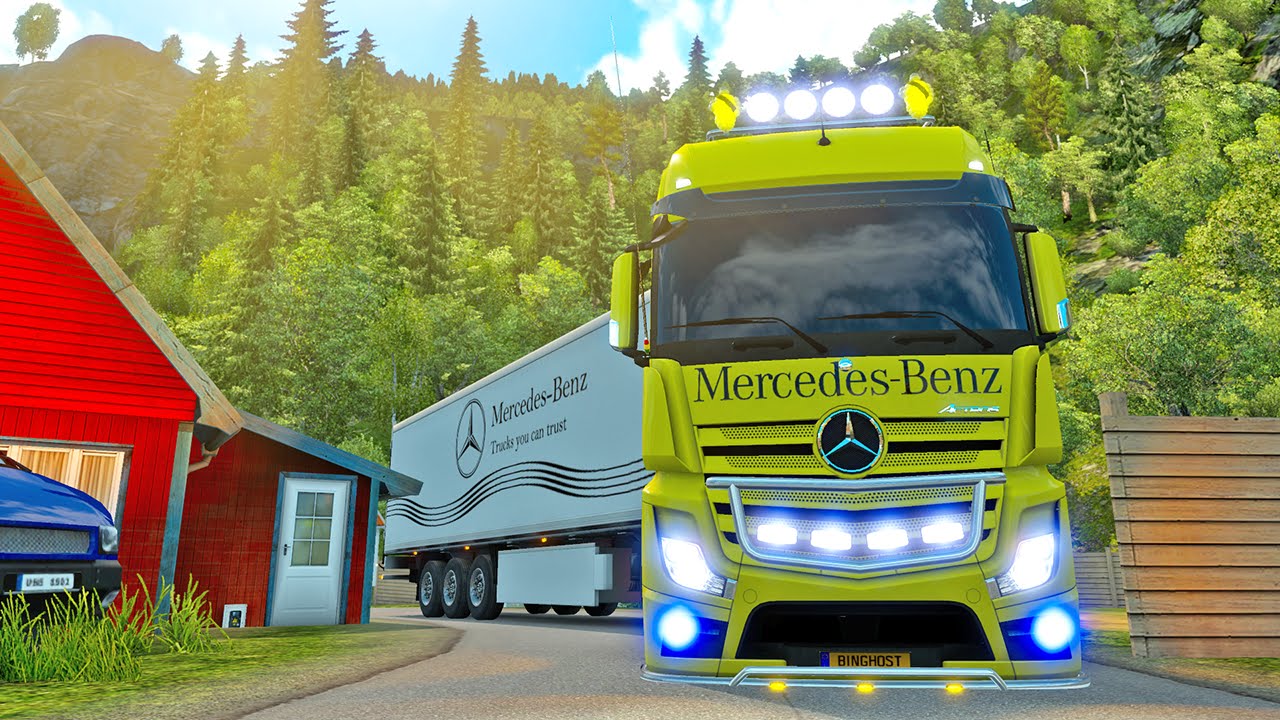 Mercedes link. Грузовик Мерседес Бенц ets2 Mega Tuning Mercedes. Мерседес МП 2 мега. Mercedes Actros mp4.