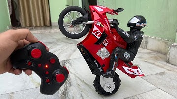 RC Self Blance Bike Unboxing & Testing | 2.4Ghz Remote Control Bike | Shamshad Maker🔥🔥