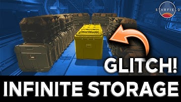 INFINITE STORAGE GLITCH - DO THIS NOW - Starfield How To Get Infinite Storage