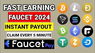 ltc litecoin faucet unlimited claim every minute | btc faucet app | earning faucetpay website screenshot 1