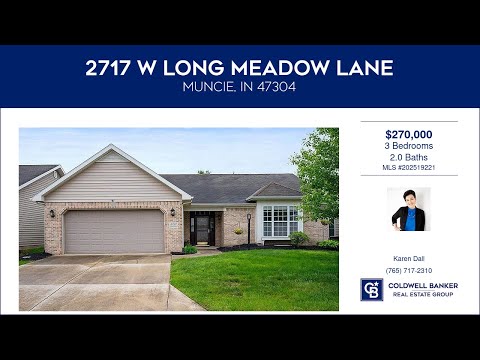 2717 W Long Meadow Lane, Muncie, IN home video tour