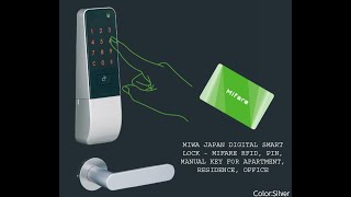 MIWA, JAPAN  DIGITAL SMART LOCK - VISTA HOSPITALITY SOLUTIONS, INDIA