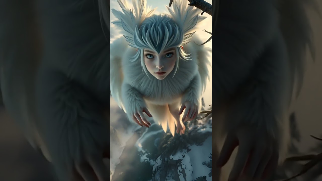 Unreal Beauty – The Bird Goddess in 4K 🕊️ 