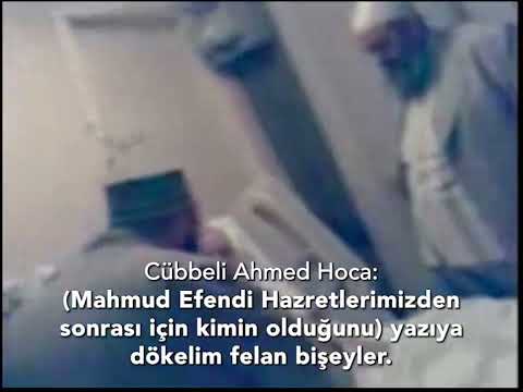 MAHMUD EFENDİ HZ. KENDİSİNDEN SONRA HASAN KILIÇ HOCAYI TAYİN ETMEMİŞTİR İSTE GERCEKLER