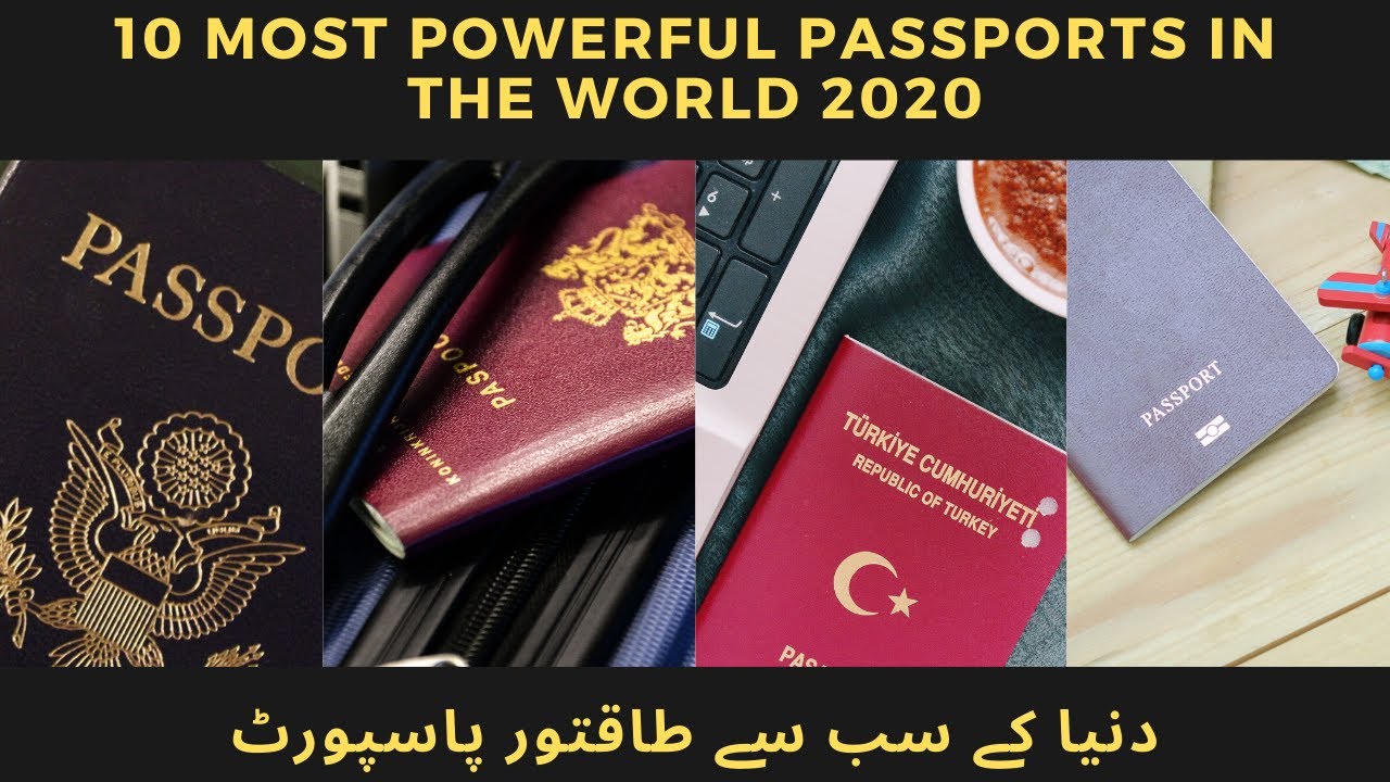 10 Most Powerful Passports 2020 Top 10 Passports In The World YouTube