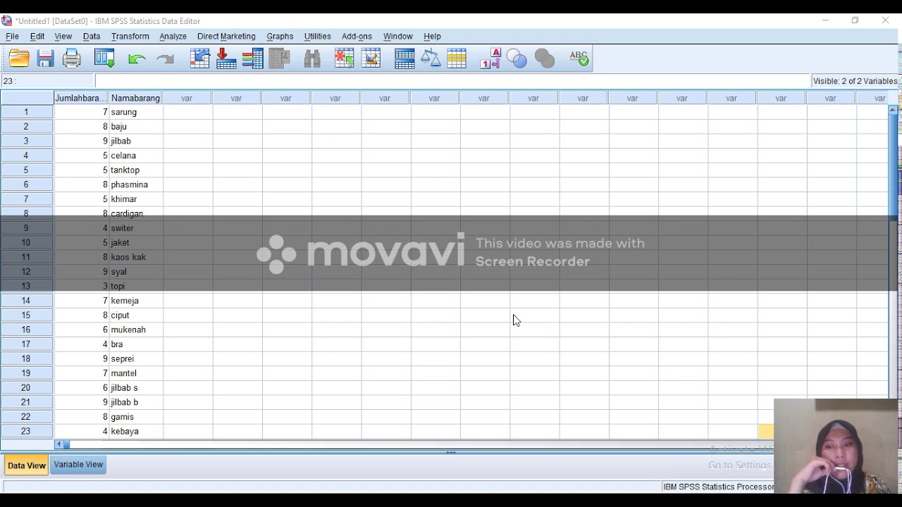 Tutor Mencari Median Mean Dan Modus Di Aplikasi Spss Youtube