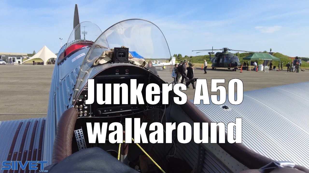 Junkers A50 Junior Walkaround - Modern Junkers Ultralight - Kauhava 2025