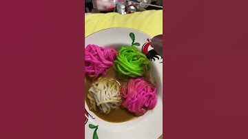 Thumbnail of Putu Mayang Khas Betawi.. kuah durian… ala dapurKu… rasanya legit.. kenyal.. lembut ..sedapppp😍😘👌