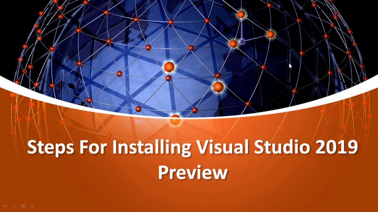 Steps For Installing Visual Studio 2019 Preview (Tamil) - YouTube