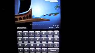 Custom Hangman iPhone video app review screenshot 3