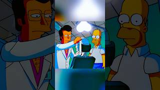 Homer won the slapping contest.