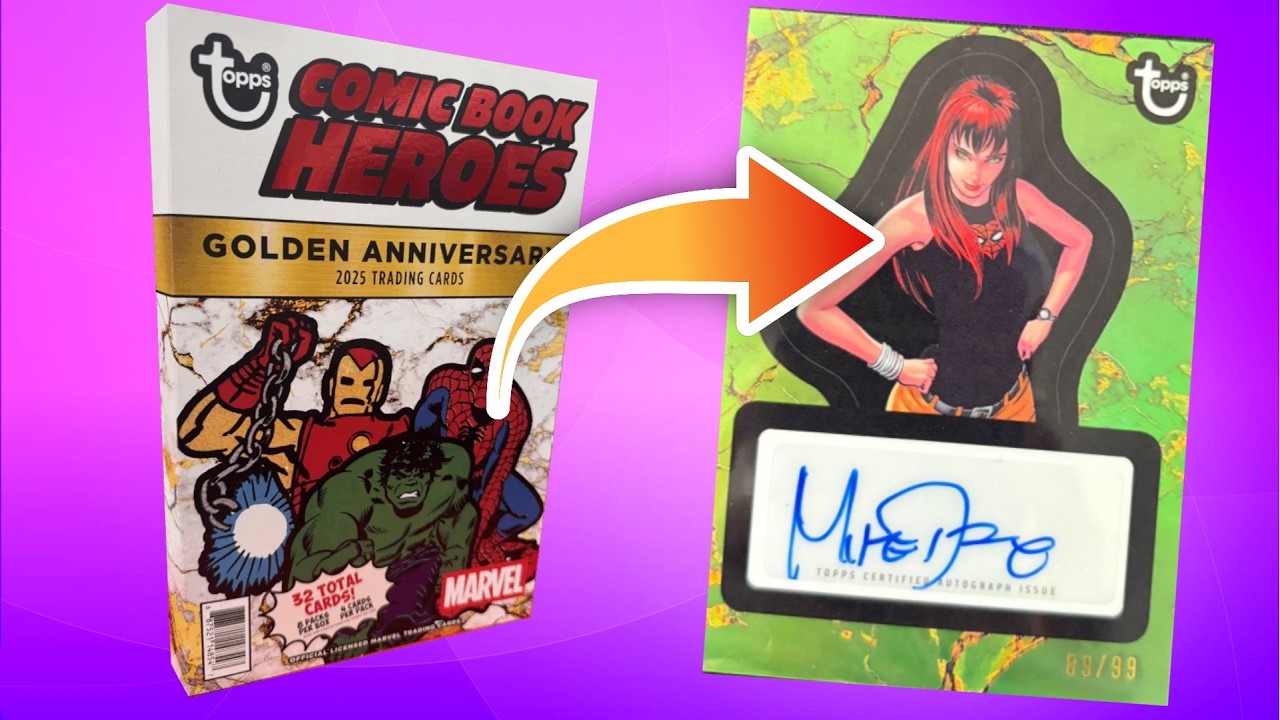 #67 - Topps - Comic Book Heroes Golden Anniversary Hobby Box bontás