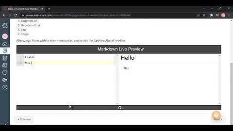 [EM101] How to test code on Markdown Live Preview
