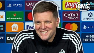 WE WANT TO EXCEL, NOT JUST PARTICIPATE! 💪 | Eddie Howe | PSG v Newcastle United