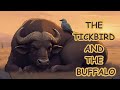 Bedtime story "The Tickbird and the Buffalo"
